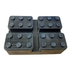 2 Post Lift Pad 126mm x 88mm x 34mm