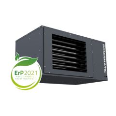 Powrmatic suspended gas heating unit