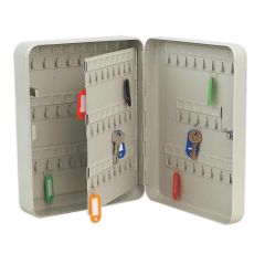 Key Cabinet with 93 Key Tags Key Safe