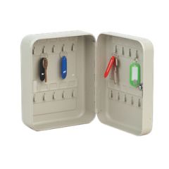Key Cabinet with 20 Key Tags