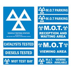 Mot Signage Pack (Standard)