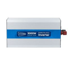 Streetwize 3000W (6000W Peak Power), Twin UK Plug Socket & Single USB Charge Port (SWINV3000)