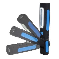 3W LED Rechargeable COB Worklight with Torch, 220+80lm