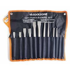 12Pc Punch & Chisel Set