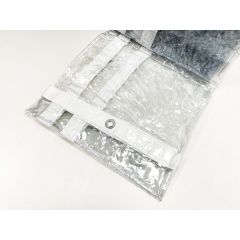 2 X 3M Clear Pvc Tarpaulin