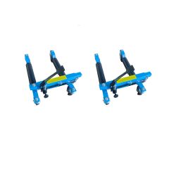 Pair of 9 Inch Hydraulic Vehicle Dolly