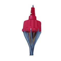 Pneumatic assembly tool for CV joint boots, 490mm