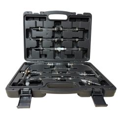 12pcs Diesel Engine Fuel Primer Priming and Bleeding Tool Kit - Male Female Ends