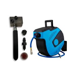 TBT3548 Professional Brake Line Double Flaring Tool + TBT3526 Air hose Reel 15m 1/2"