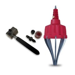 TBT3548 Professional Brake Line Double Flaring Tool + TBT3533 Pneumatic assembly tool for CV joint b