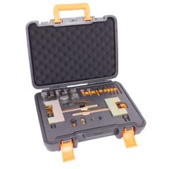 Interior Chain Link Remover/Installer Engine Timing Chain Riveting Tool Set for Mercedes Benz (Dual