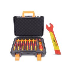 TBT3565 Insulated Open End Wrench 1000 Volt 8mm + TBT3567 13 PC Insulated Screwdriver Set