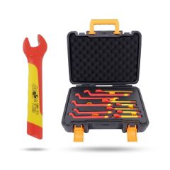 TBT3566 Insulated Open End Wrench 1000 Volt 10mm + TBT3569 12PC Insulated Tool Kit 1000V