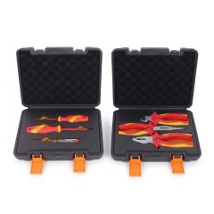 3PC Screwdriver Set Electricians VDE + 3 Piece 1000V Insulated Pliers Set