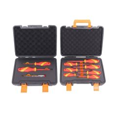 TBT3570 3PC Screwdriver Set Electricians VDE + TBT3574 7PC Screwdriver Set Electricians VDE