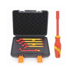 TBT3571 5PC Insulated Box End Spanner Set 1000V + TBT3572 Insulated Nut Driver