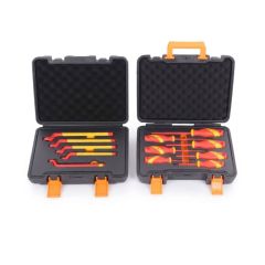 TBT3571 5PC Insulated Box End Spanner Set 1000V + TBT3574 7PC Screwdriver Set Electricians VDE