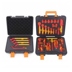 TBT3571 5PC Insulated Box End Spanner Set 1000V + TBT3575 26PC Insulated Tool Kit 3/8" Drive