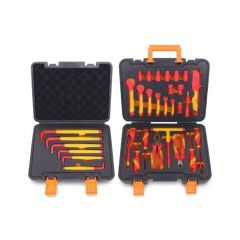 TBT3575 26PC Insulated Tool Kit 3/8" Drive + TBT3568 6pc Hex Key Set Extra Long VDE Approved