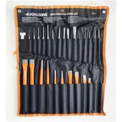 28Pc Jumbo Punch & Chisel Set