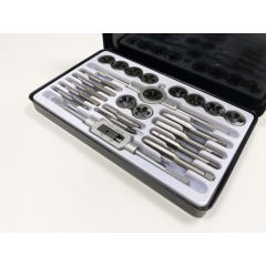 24Pc Unf/Unc Alloy Tap & Die Set