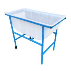 Tyre Test Bath and Stand - With Tyre Rollers