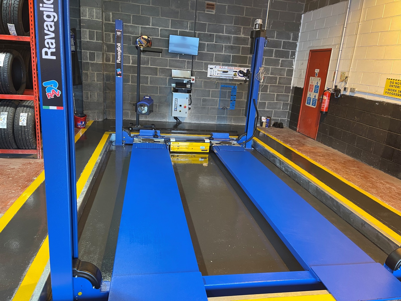 RAVAGLIOLI MOT TESTING STATION