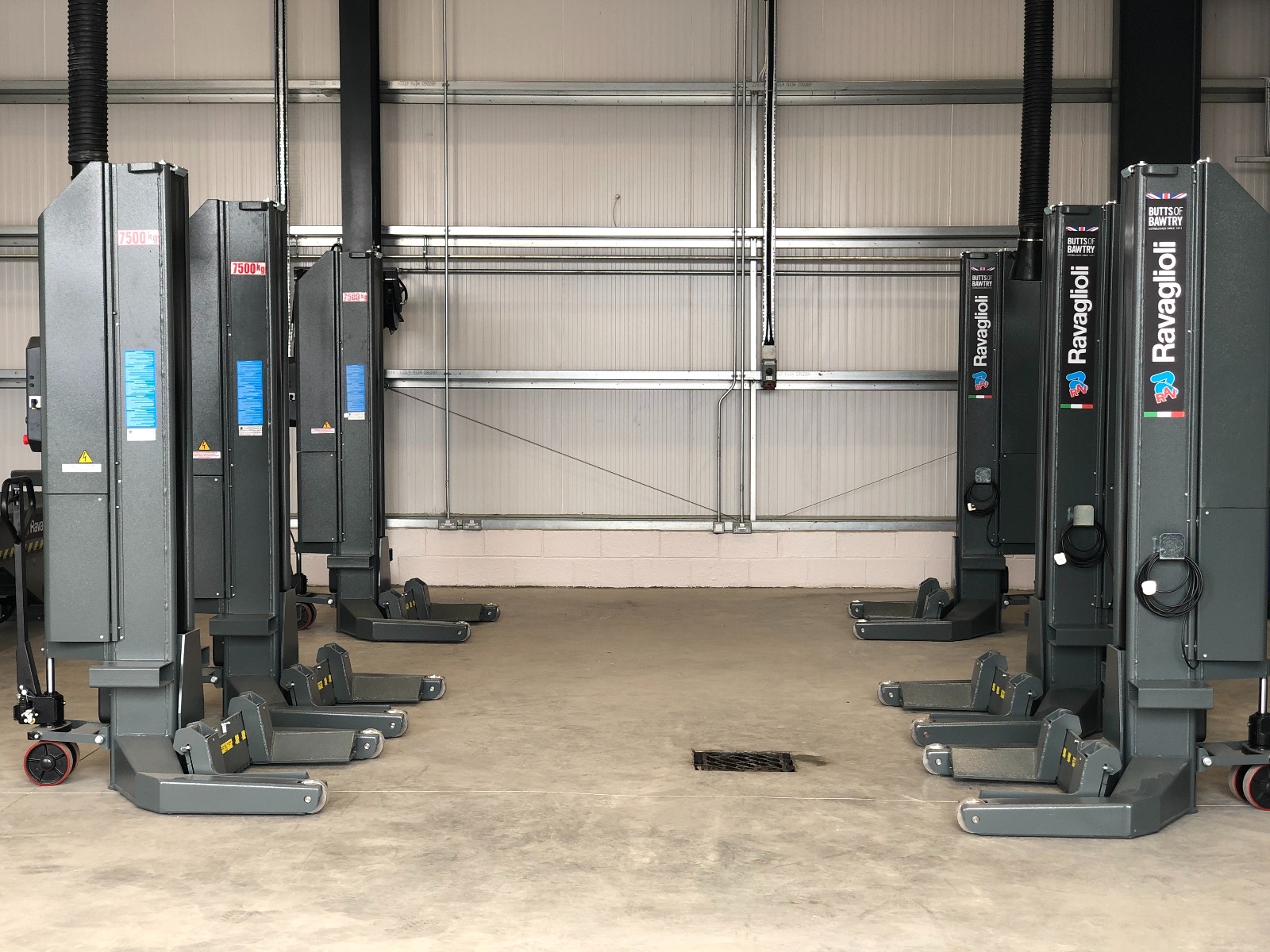 ravaglioli mobile columns