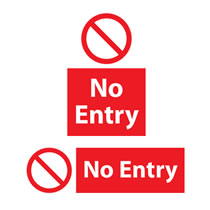 No Entry Sign