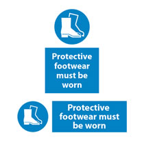 Protective Footware Must Be Worn